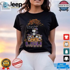 Funny Lsu Tigers Halloween Peanuts Shirt Unique Spooky hotcouturetrends 1 3