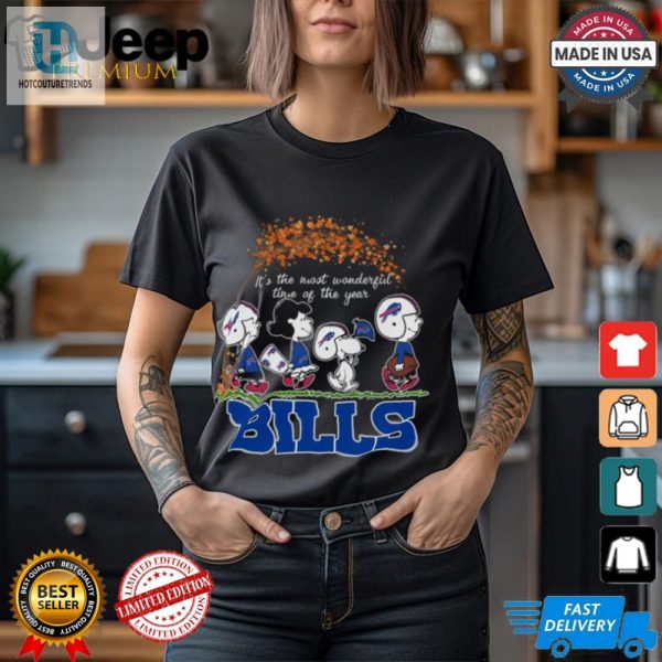 Peanuts X Bills Shirt Holiday Humor Unique Fan Gear hotcouturetrends 1 1