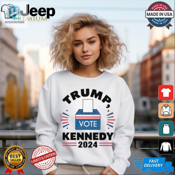 Trump Kennedy 2024 Checkmate Tee Hilarious Limited Edition hotcouturetrends 1 2