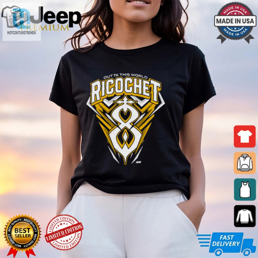 Get Galactic Laughs With Ricochets Outta This World Shirt