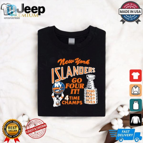 Ny Islanders Go Four It Champs Shirt Wit Meets Win hotcouturetrends 1