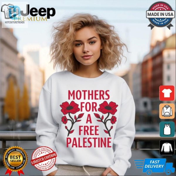 Free Palestine Flower Tee Hilarious Official Moms Unite hotcouturetrends 1 2