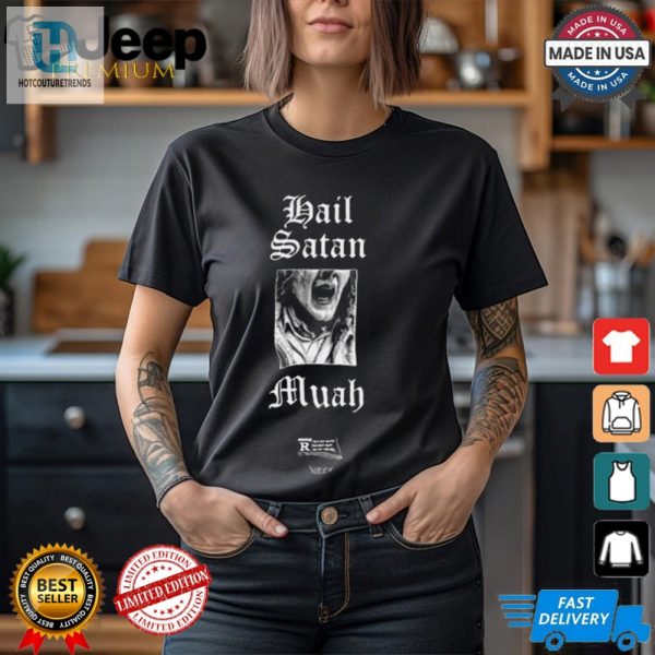 Hilarious Longlegs Hail Satan Muah Shirt Unique Fun Design hotcouturetrends 1