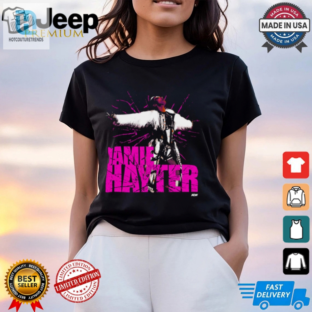 Get Hilarious With The Jamie Hayter  They Haytin Tee