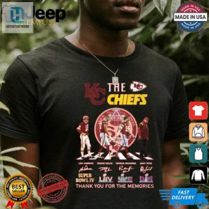 Funny Chiefs Thanks Shirt Unique Farewell Memories Tee hotcouturetrends 1 2