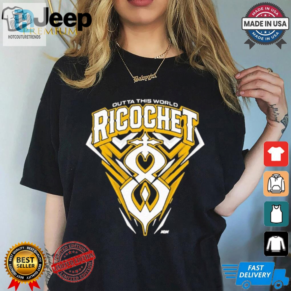 Blast Off In Style Official Ricochet Outta This World Tee