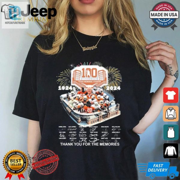 Official Texas Longhorns 100 Years Tshirt Hilariously Historic hotcouturetrends 1 1