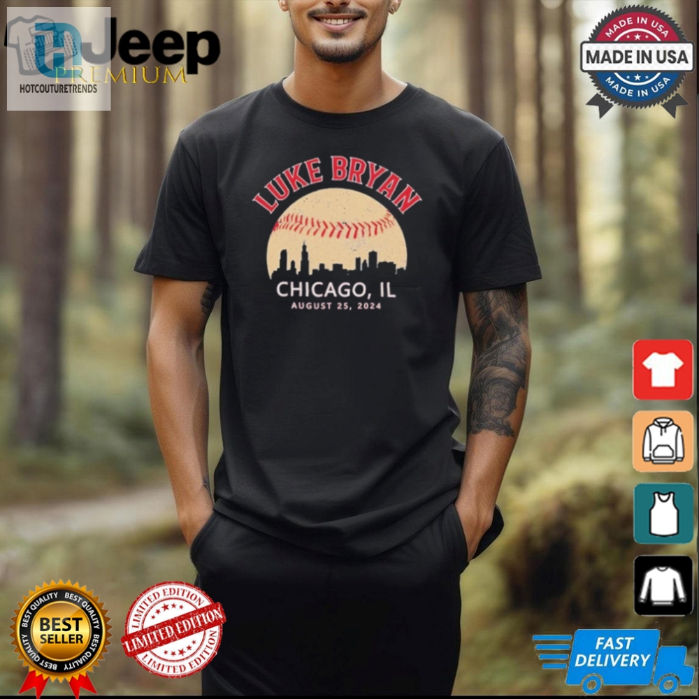 Get Your Laugh On Luke Bryan Chicago 2024 Tee