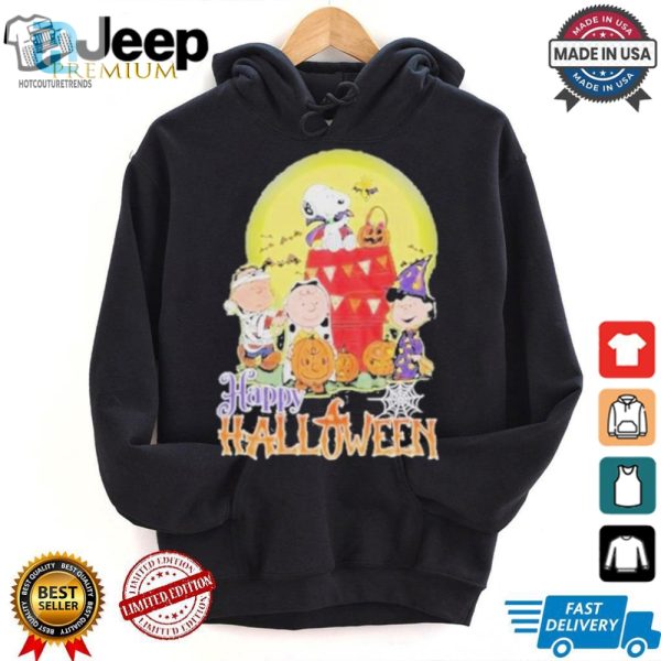 Snoopys Hilarious Halloween Tee Get Spookily Stylish hotcouturetrends 1 1