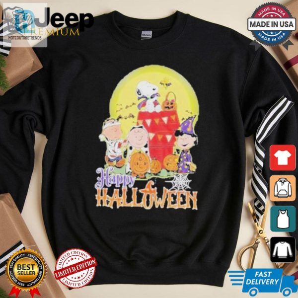 Snoopys Hilarious Halloween Tee Get Spookily Stylish hotcouturetrends 1 2