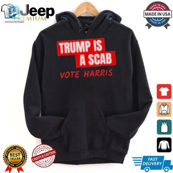 Hilarious Official Trump Is Ascap Vote Harris Tshirt hotcouturetrends 1 1