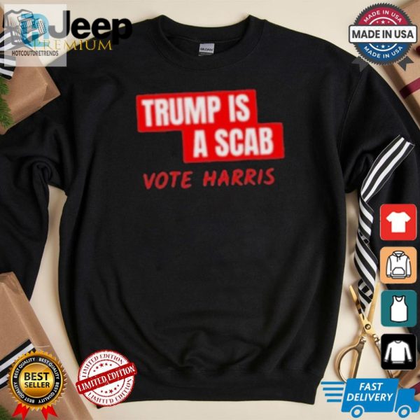 Hilarious Official Trump Is Ascap Vote Harris Tshirt hotcouturetrends 1 2