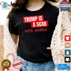 Hilarious Official Trump Is Ascap Vote Harris Tshirt hotcouturetrends 1 3