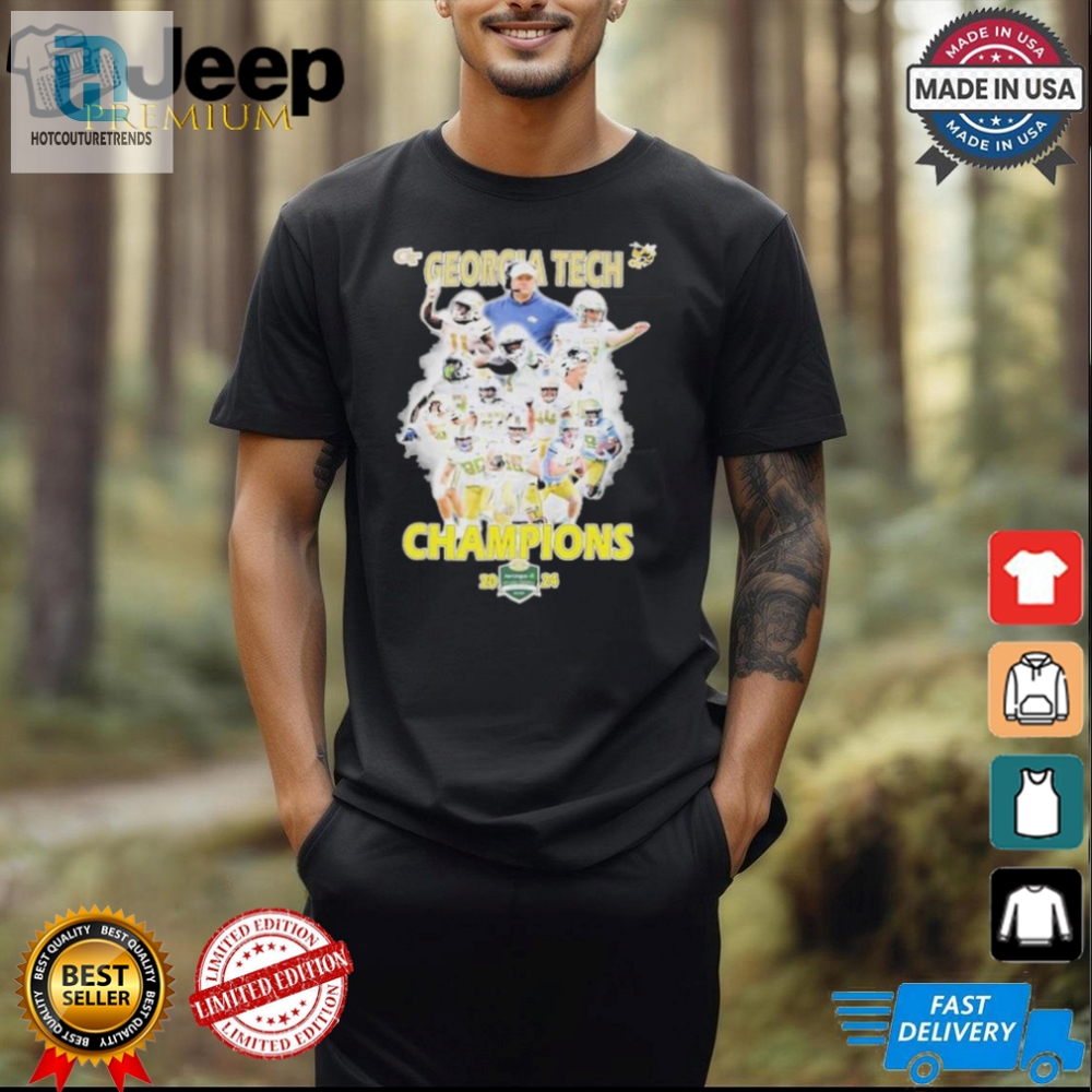 Get Ga Tech Champs 2024 Shirt  Serious Style Funny Vibes