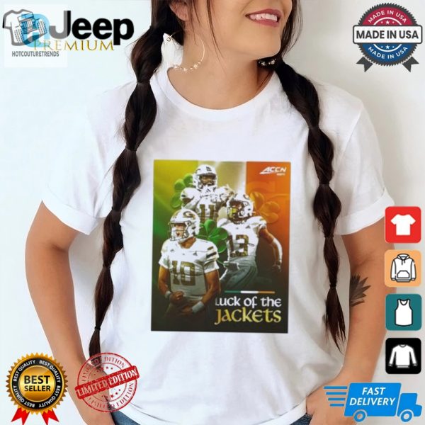 Lol Georgia Tech Upsets Fsu Luck Of The Jackets Tee hotcouturetrends 1 1