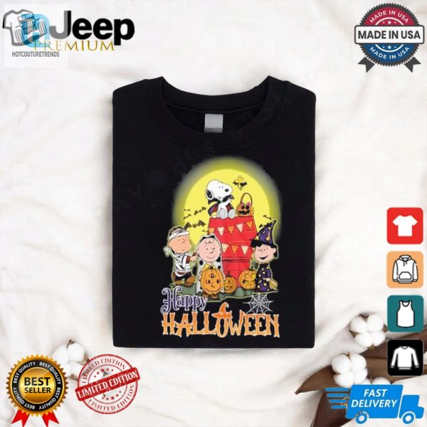 Laugh With Snoopy Friends Unique 2024 Halloween Tee hotcouturetrends 1