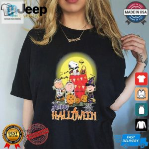 Laugh With Snoopy Friends Unique 2024 Halloween Tee hotcouturetrends 1 1