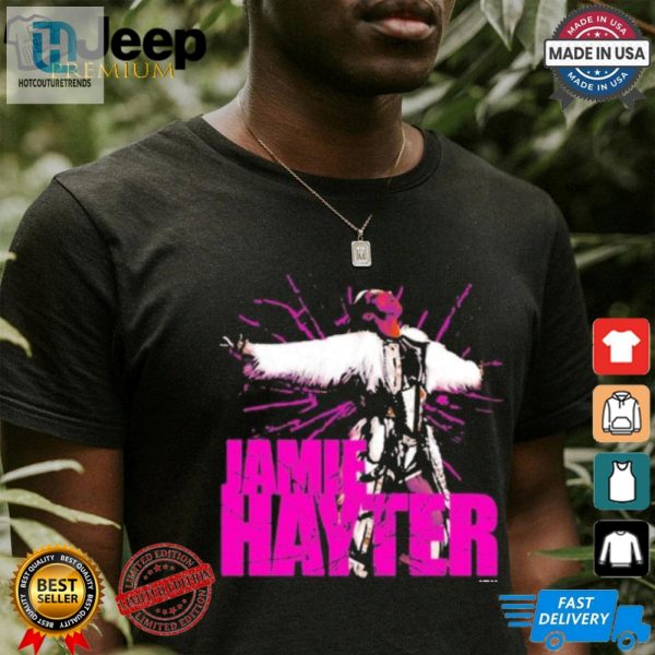 Get Your Official Jamie Hayter They Haytin Tee Today hotcouturetrends 1 2