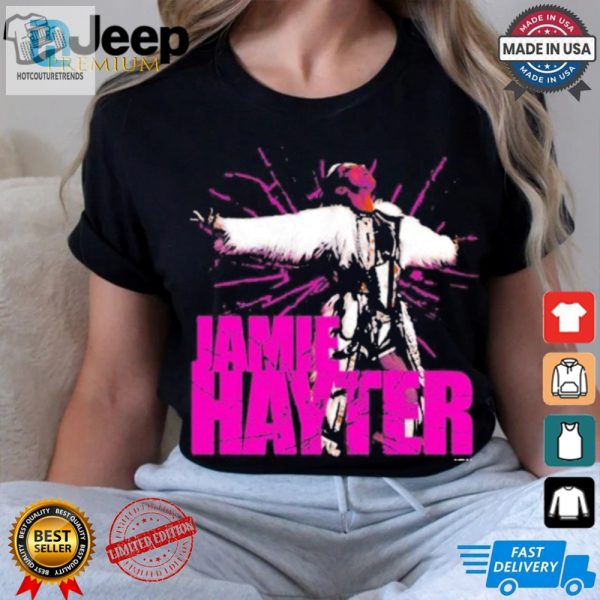 Get Your Official Jamie Hayter They Haytin Tee Today hotcouturetrends 1 3