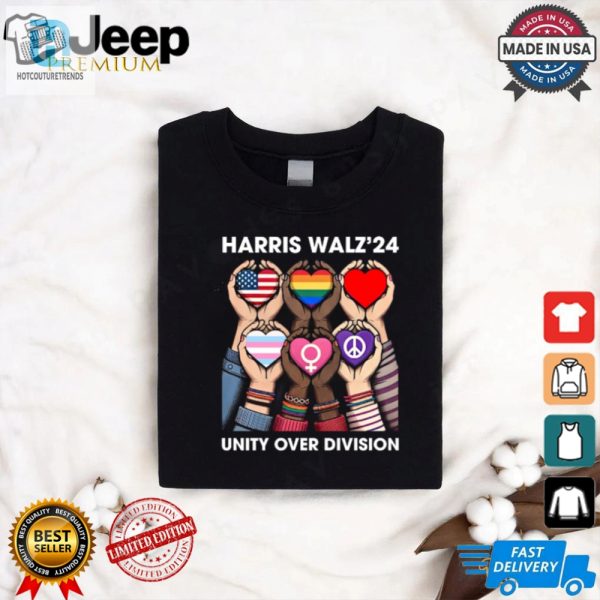 Elect Harris Waltz 2024 Unity Over Division Tee Funny Unique hotcouturetrends 1