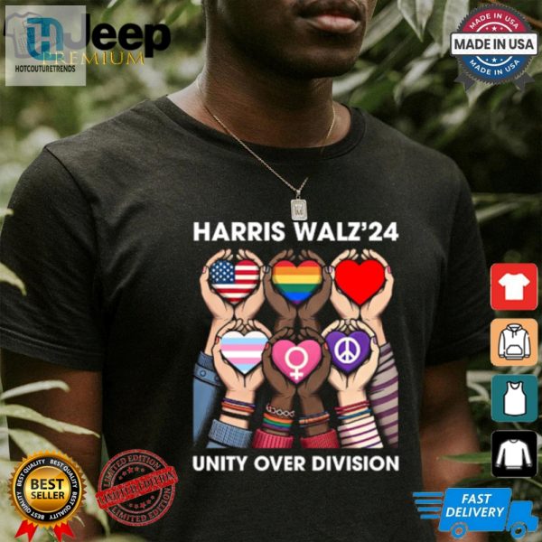 Elect Harris Waltz 2024 Unity Over Division Tee Funny Unique hotcouturetrends 1 2