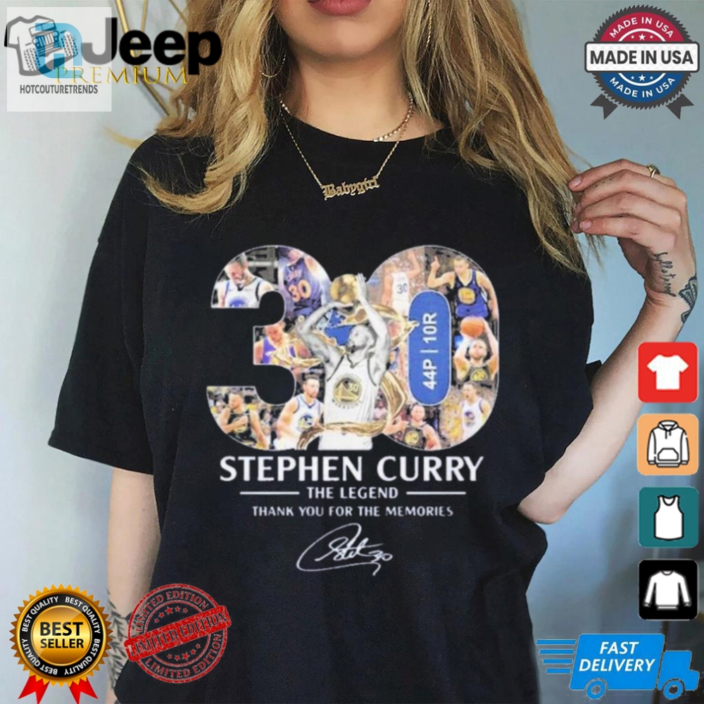 Get Curryed Away Thank You Legend Tshirt