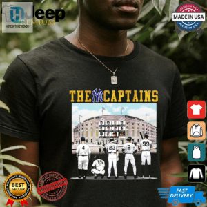 Lead The Pack In Style Yankees Captains Tee Fun hotcouturetrends 1 2