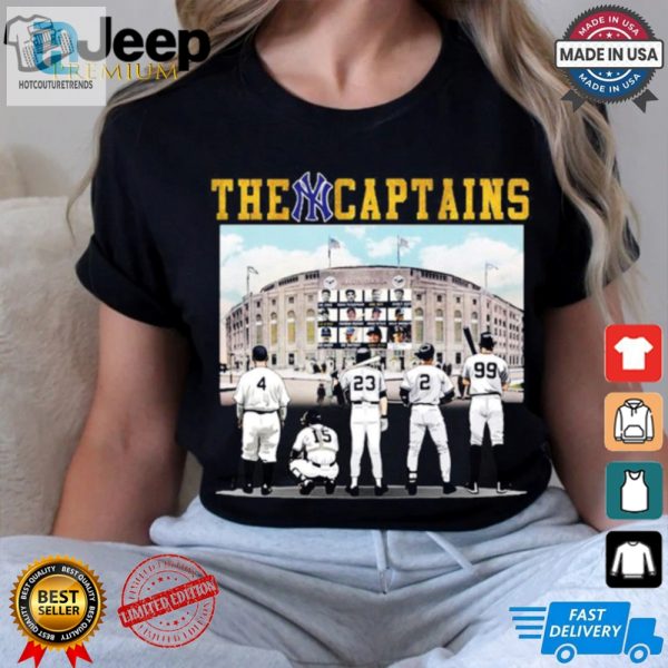 Lead The Pack In Style Yankees Captains Tee Fun hotcouturetrends 1 3