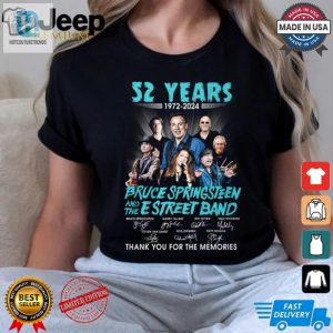 52 Years Of Bruce Springsteen Memories Shirt Hilariously Unique hotcouturetrends 1 3