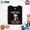 Funny Snoopy Shirt Dog Hair Over Brand Labels Get Yours hotcouturetrends 1