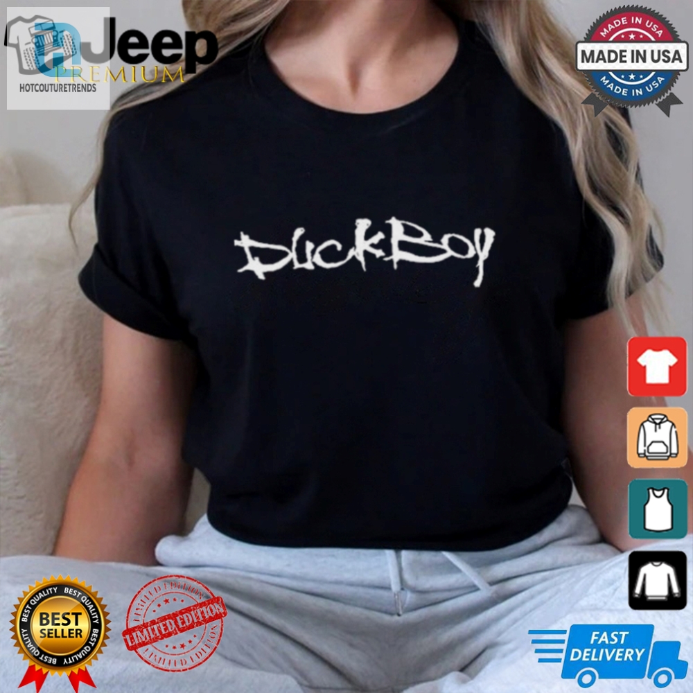 Quack Up In Style Duckboy Destin Bait  Tackle Tshirt