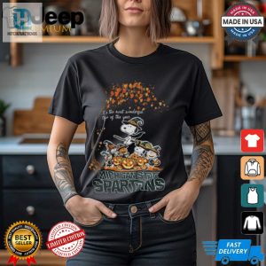 Spooky Spartans Peanuts Halloween Tee Most Wonderful Time hotcouturetrends 1 1