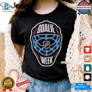 Score Laughs With Unique Design Nhl Goalie Week Shirt hotcouturetrends 1 3