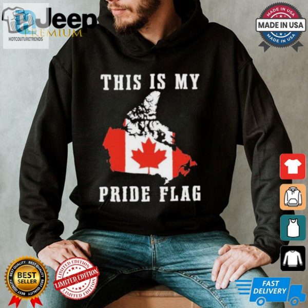 Proudly Rebel Funny This Is My Pride Flag Canada Tee hotcouturetrends 1 1