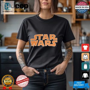 May The Shirt Be With You Funny Star Wars Logo Tee hotcouturetrends 1 1