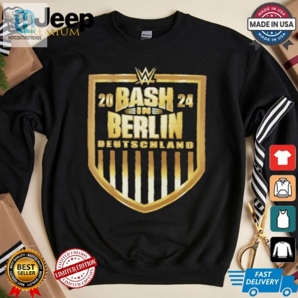 Get Shielded Design Bash Berlin 2024 Funny Tee hotcouturetrends 1 2