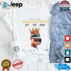 Get A Laugh Aaron Judge Triple Crown Shirt Unique Fun hotcouturetrends 1 2