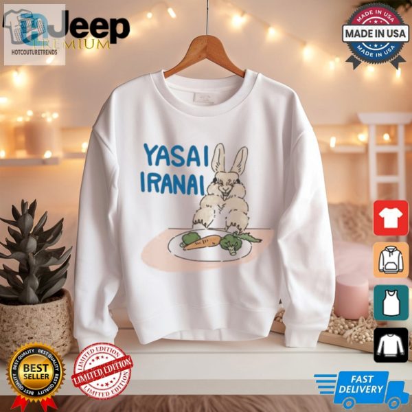 Get Laughs With Our Official Yasai Iranai 2024 Shirt hotcouturetrends 1 2