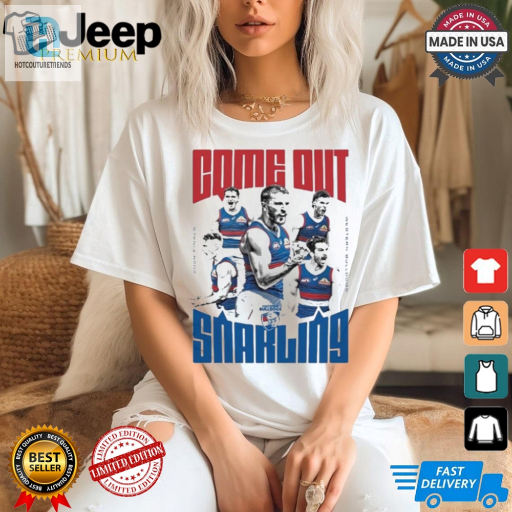 Funny Western Bulldogs Tee Unleash Your Snarl In Style