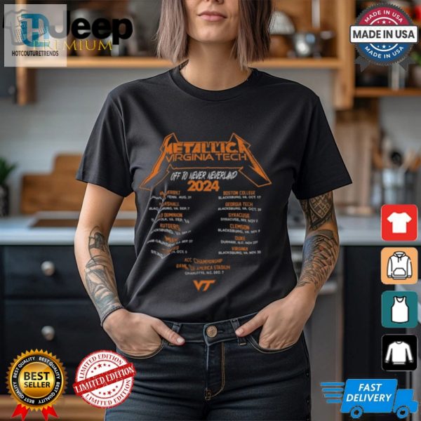 Hokies Love Metallica Rock This Retro Tshirt Lol hotcouturetrends 1