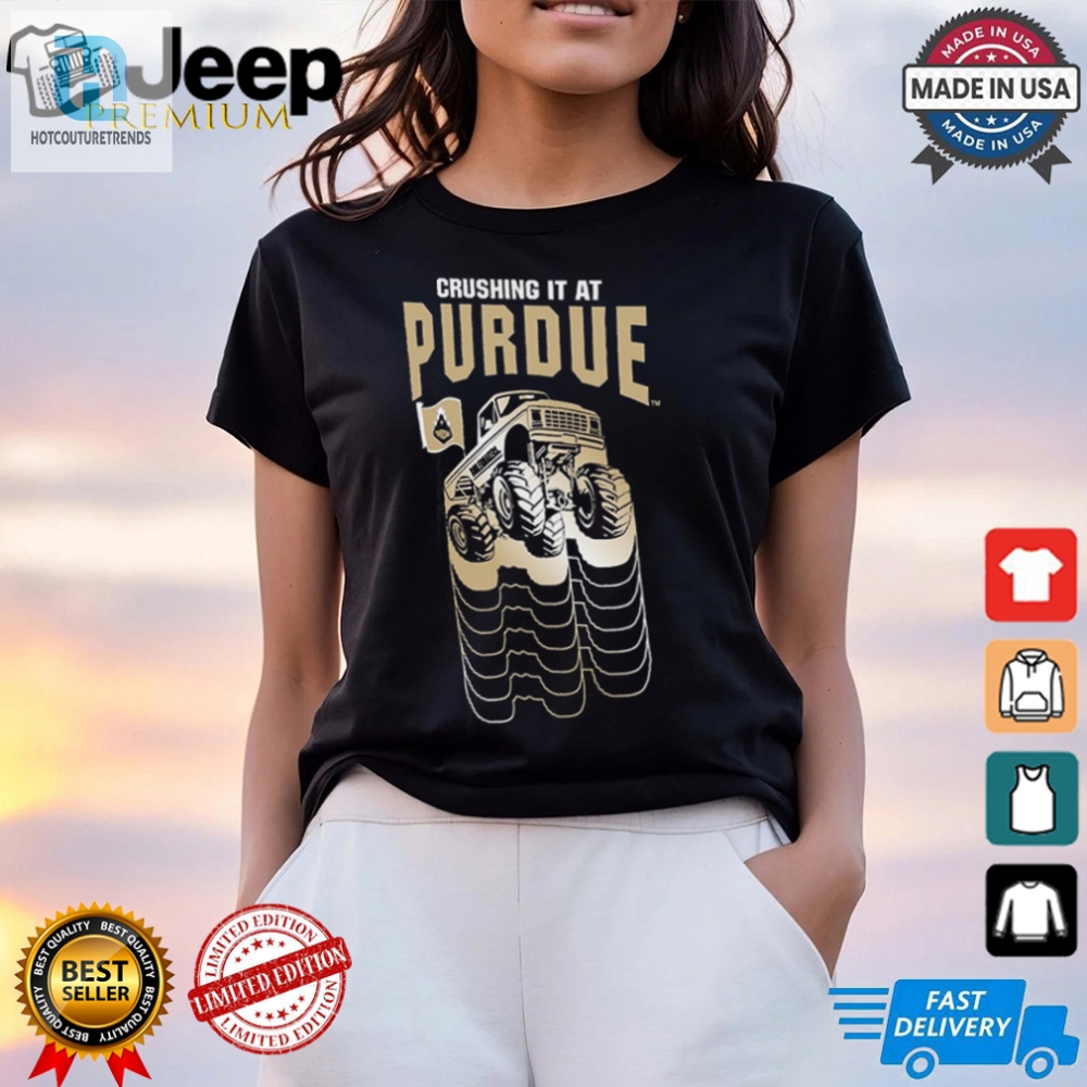 Adorable Purdue Toddler Tee  Tiny Fans Crushing It