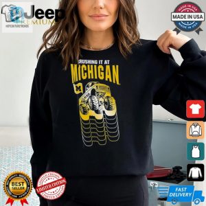 Tiny Wolverine Michigan Toddler Tee Crushing It hotcouturetrends 1 3