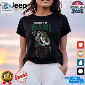 Funny Miami Hurricanes Toddler Tshirt Crushing It Look hotcouturetrends 1 1