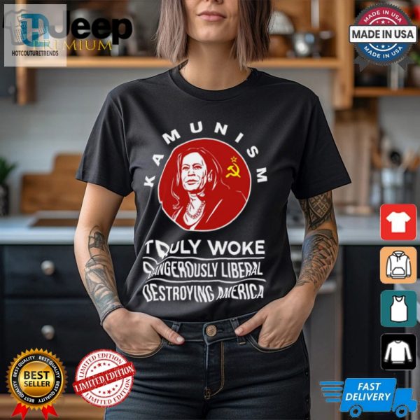 Satirical Kamunism Shirt Hilariously Woke Liberal Fun hotcouturetrends 1