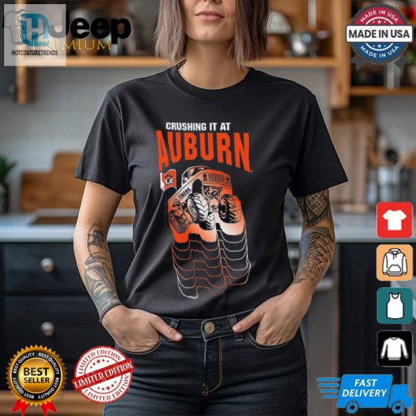 Tiny Tigers Crushing It Auburn Toddler Tee For Giggles hotcouturetrends 1