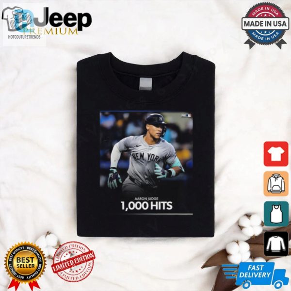 Get Your Funny Aaron Judge 1000 Hits Shirt Stand Out hotcouturetrends 1 2