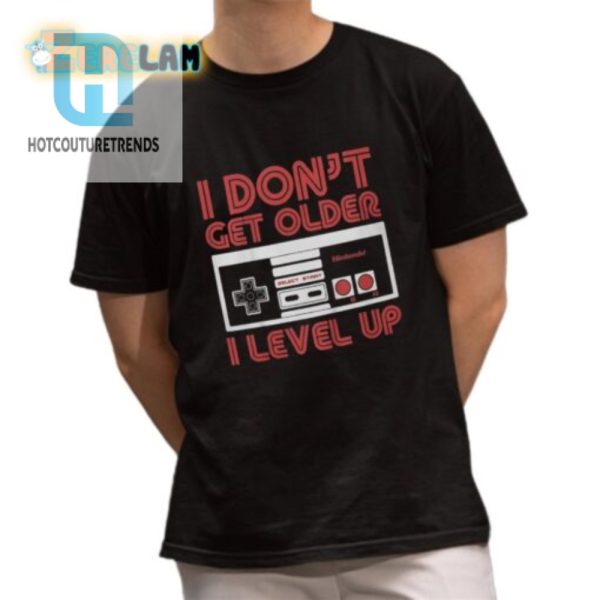 Level Up Funny Snes Controller Shirt For Gamers hotcouturetrends 1 1