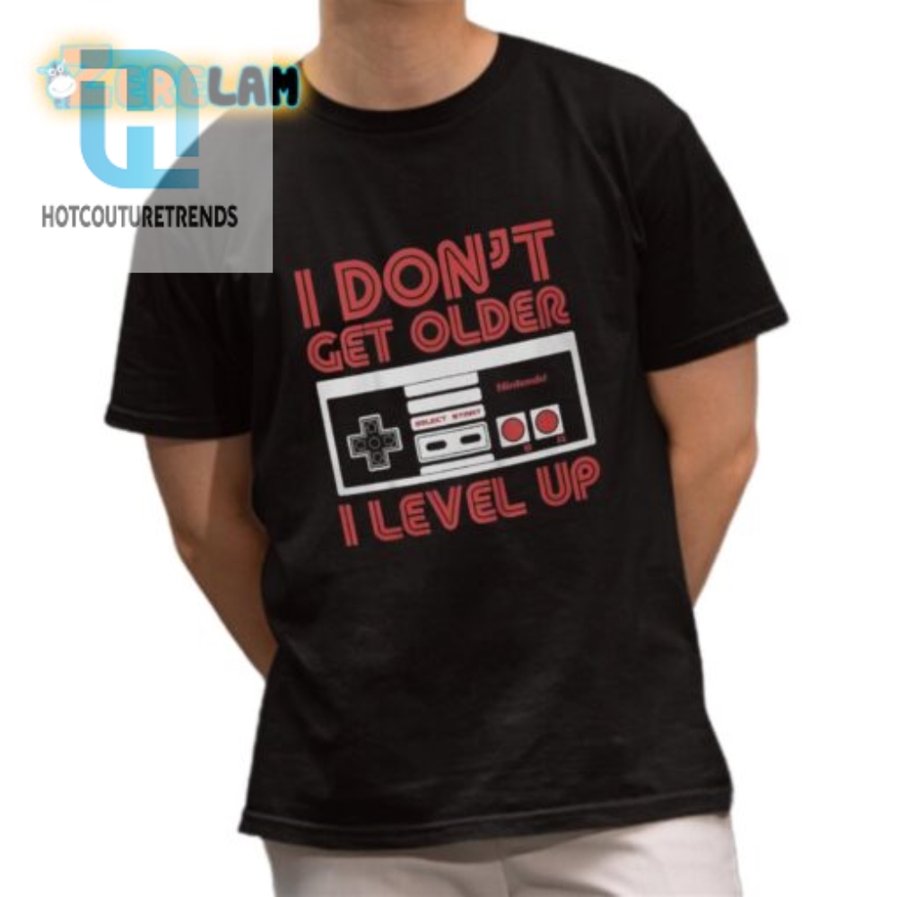 Level Up Funny Snes Controller Shirt For Gamers