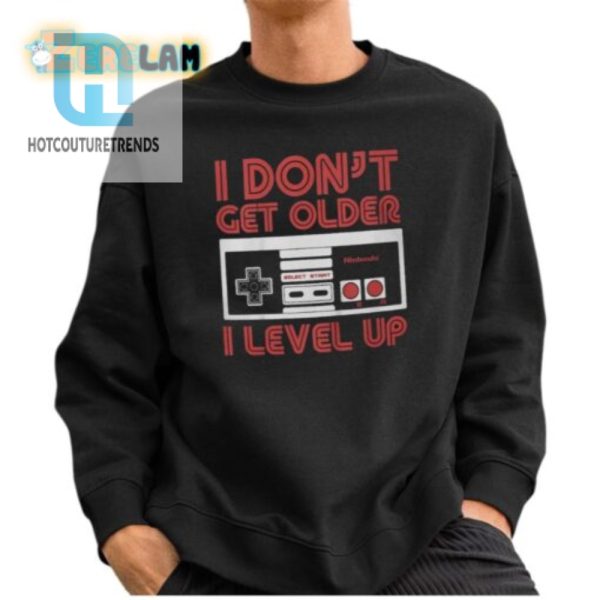 Level Up Funny Snes Controller Shirt For Gamers hotcouturetrends 1 2