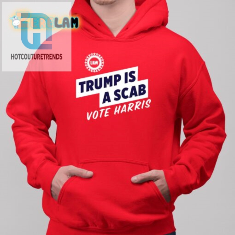 Vote Harris Shirt Jd Vance Trump Scab Humor Tee